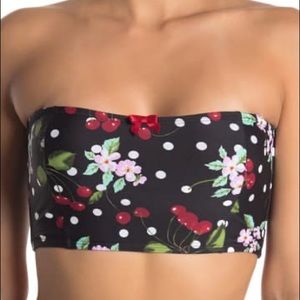 Betsey Johnson Cherry Bomb Bustier